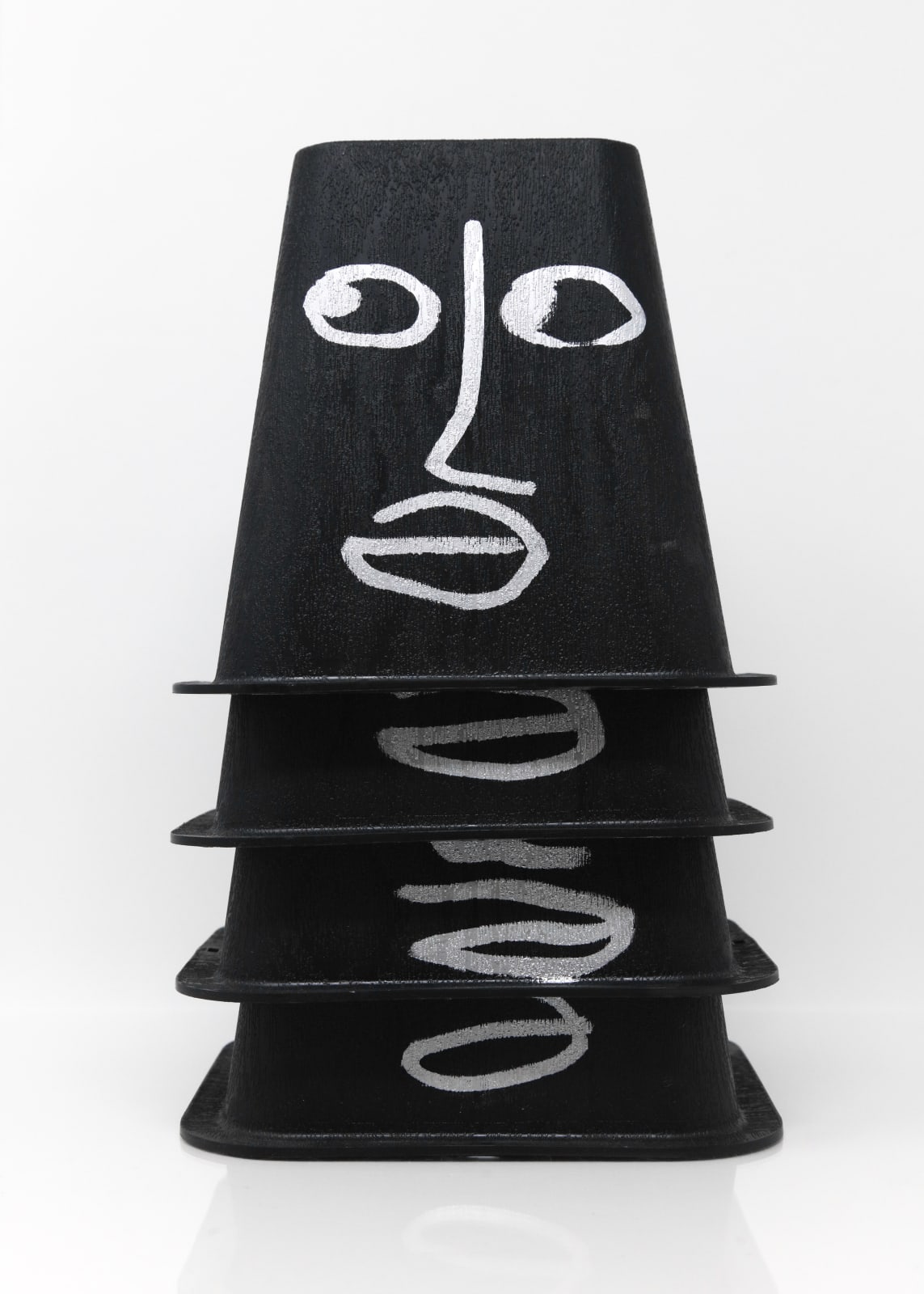 Shantell Martin - Sculpture, Bed Risers , 2016