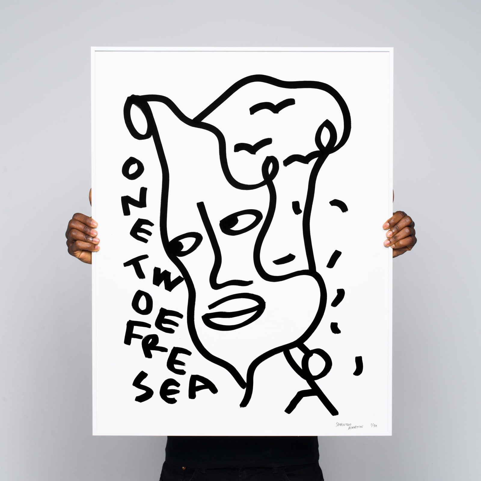 Shantell Martin - Printed Matter, One Two Free Sea ©, 2020
