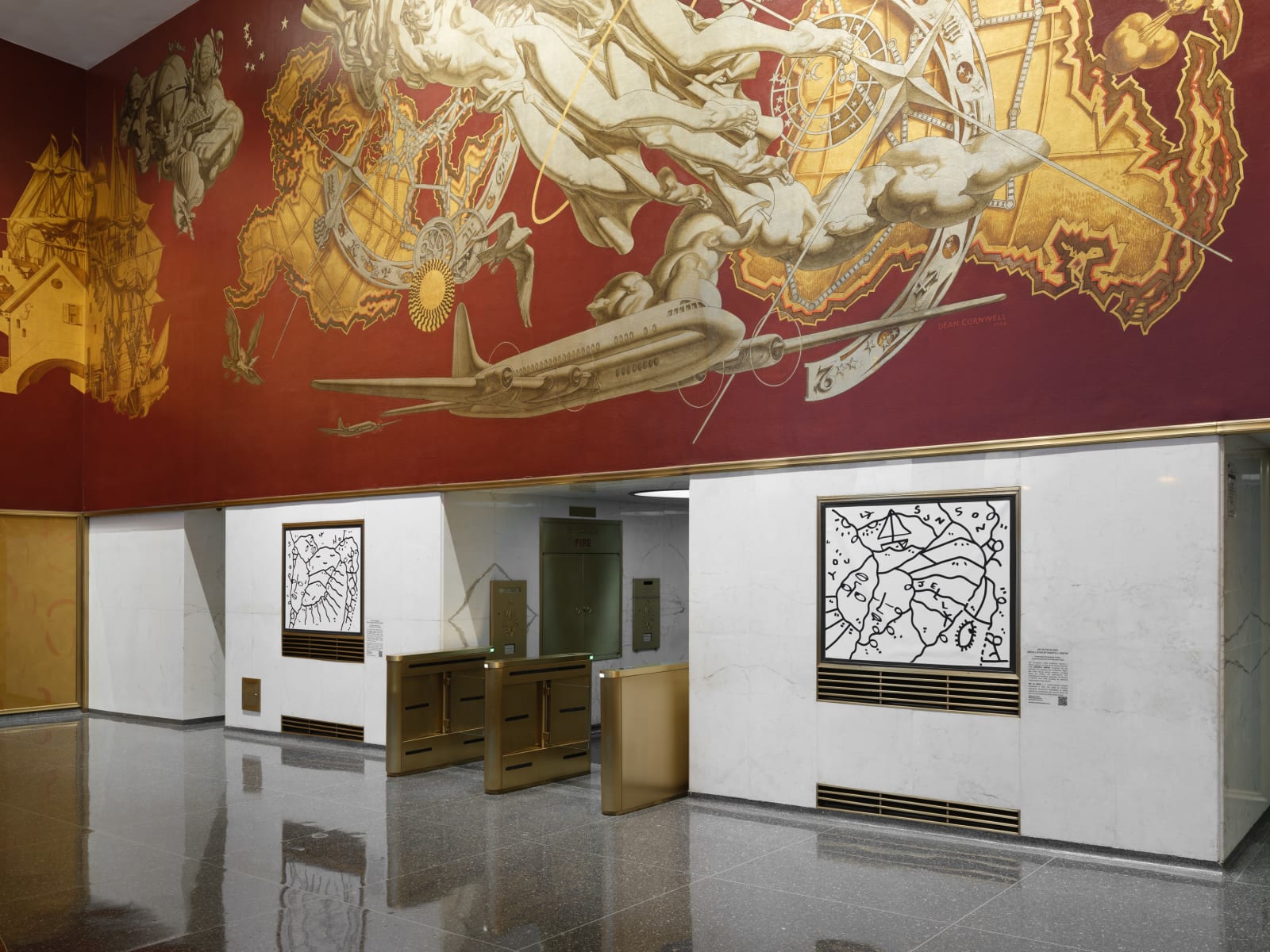 Shantell Martin - Drawings, Hot Stop ©, 2024