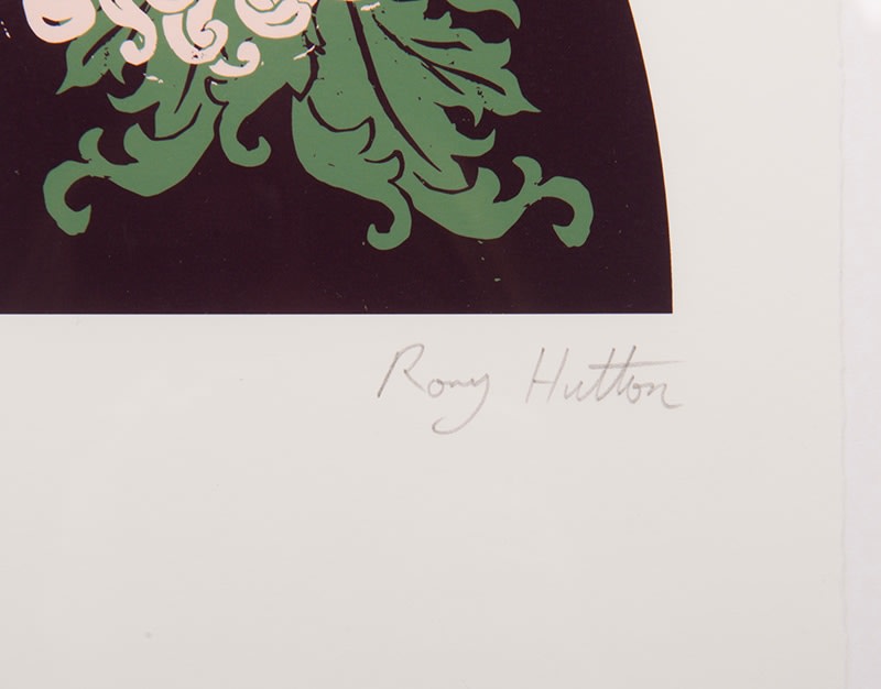 Rory Hutton, Chrysanthemum Bouquet Fan Leaf (Giclée), 2025