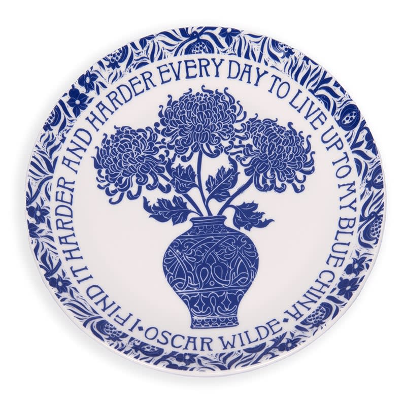 Rory Hutton, My Blue China (Two Porcelain Plates in Presentation Box), 2025