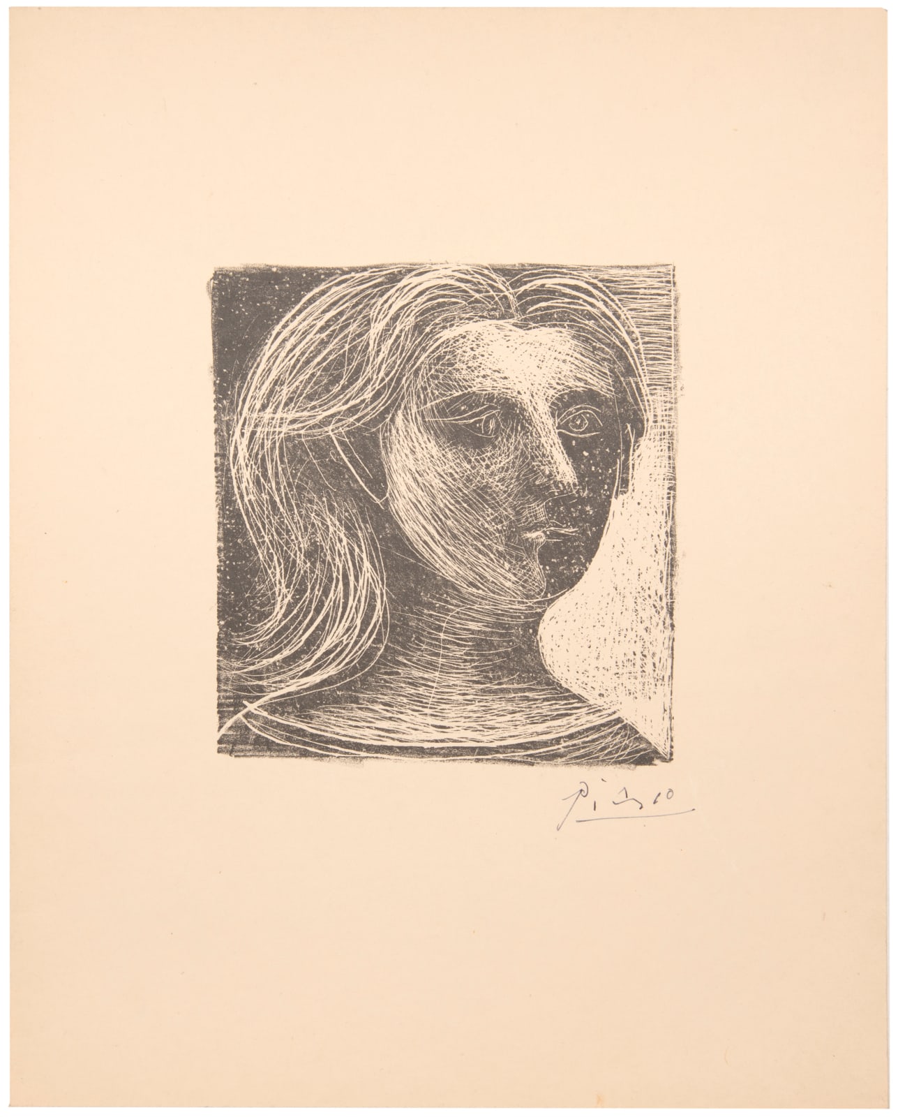 Pablo Picasso, Tête de Femme, 1925