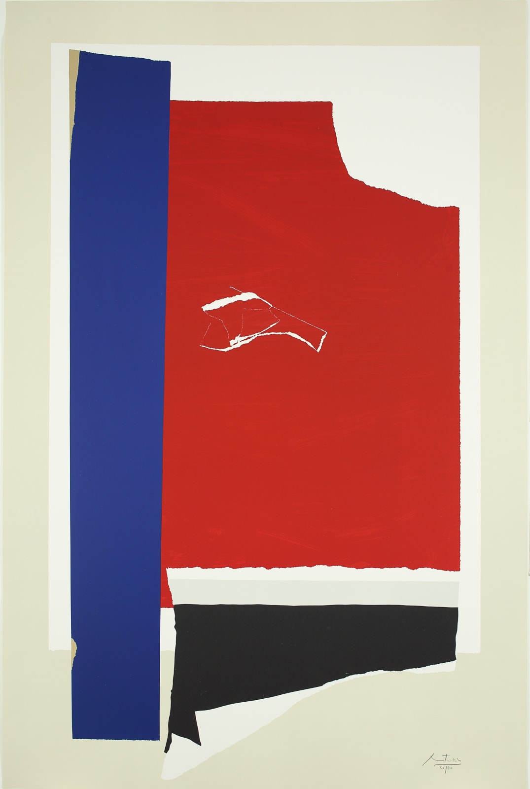 Robert MOTHERWELL, On the Wing, 1984