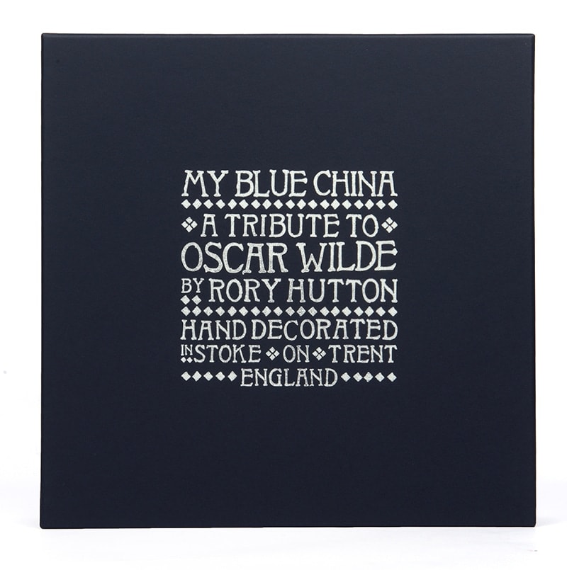 Rory Hutton, My Blue China (Two Porcelain Plates in Presentation Box), 2025