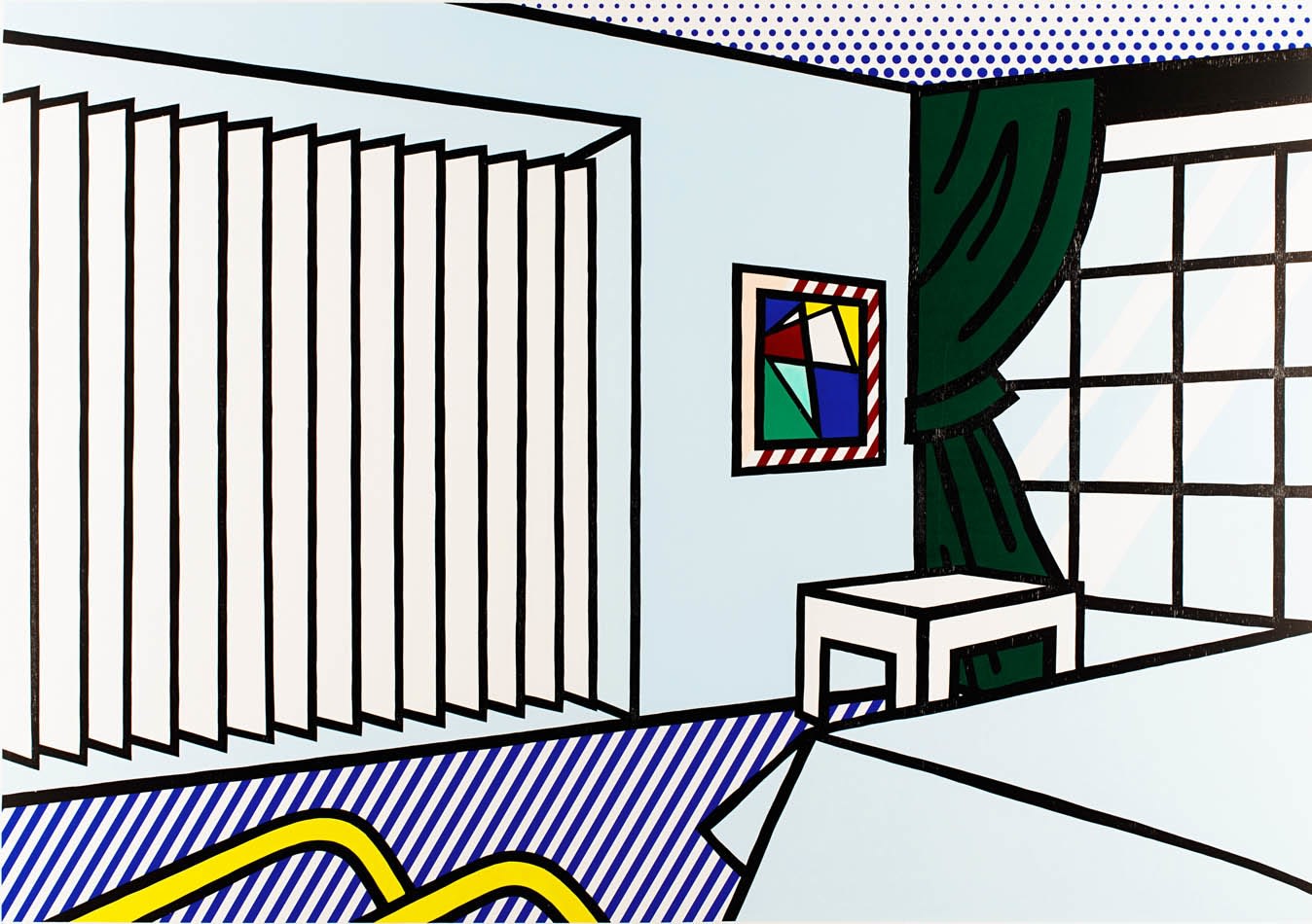 Roy Lichtenstein, Bedroom: from Interior Series, 1990