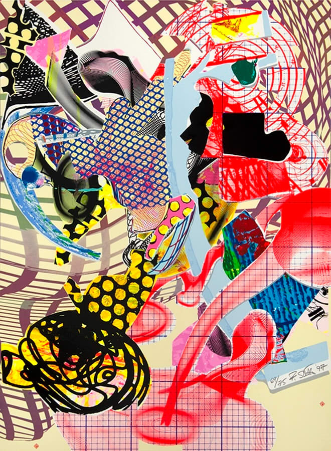 Frank Stella, Coxuria, from The Geldzahler Portfolio, 1997