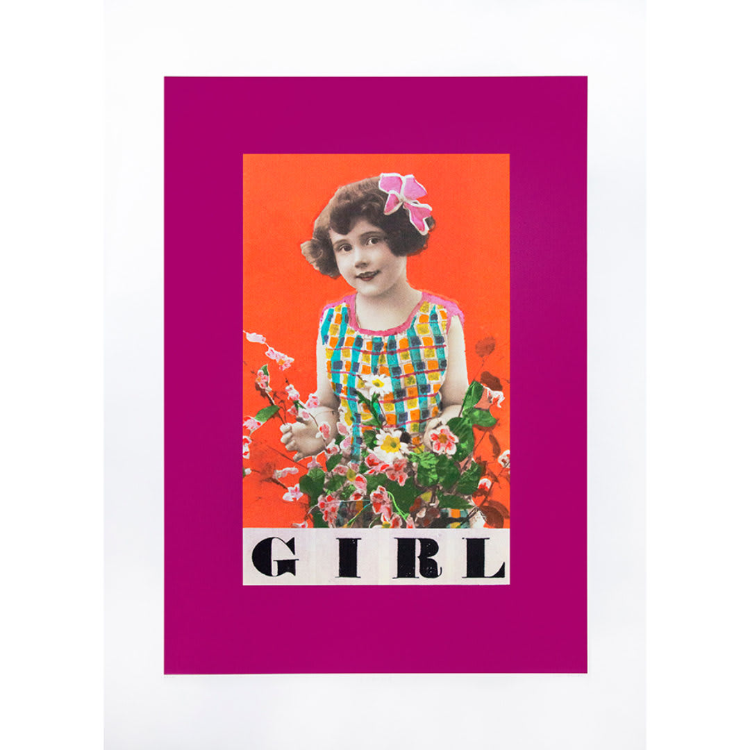 Peter Blake, G is for Girl, from Alphabet Series, 1991