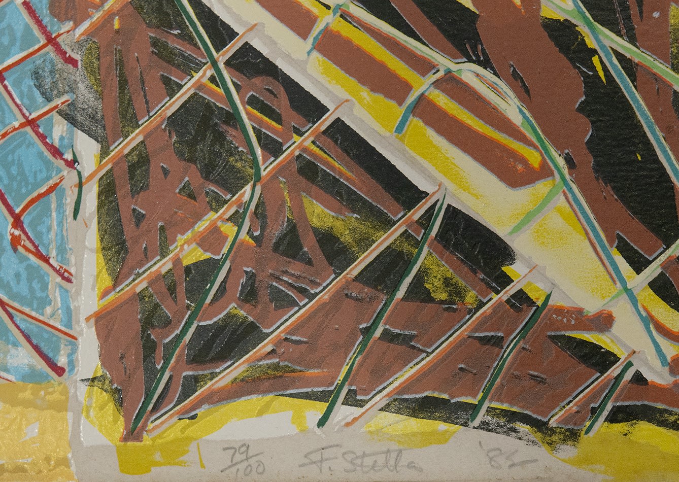 Frank Stella, Shards II, 1982