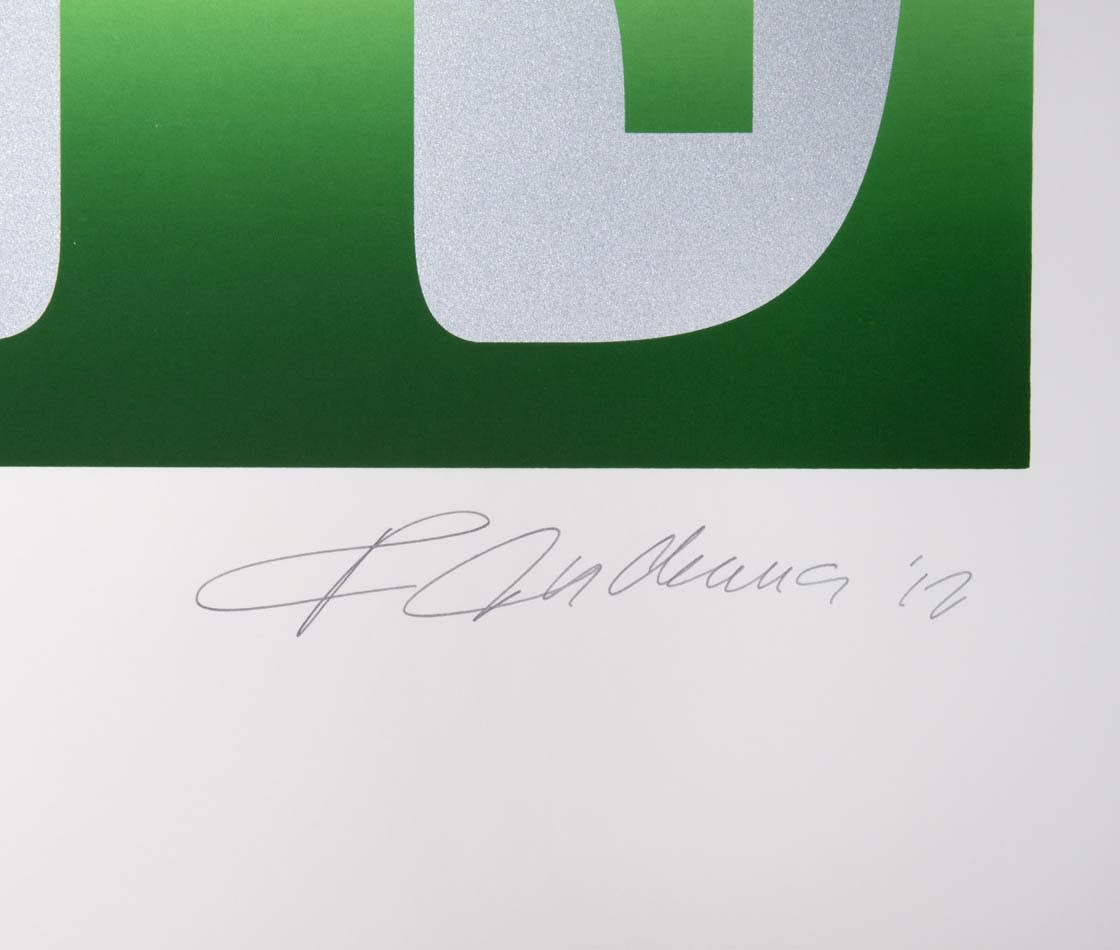 Robert Indiana, Four Seasons of Hope Silver, 2012