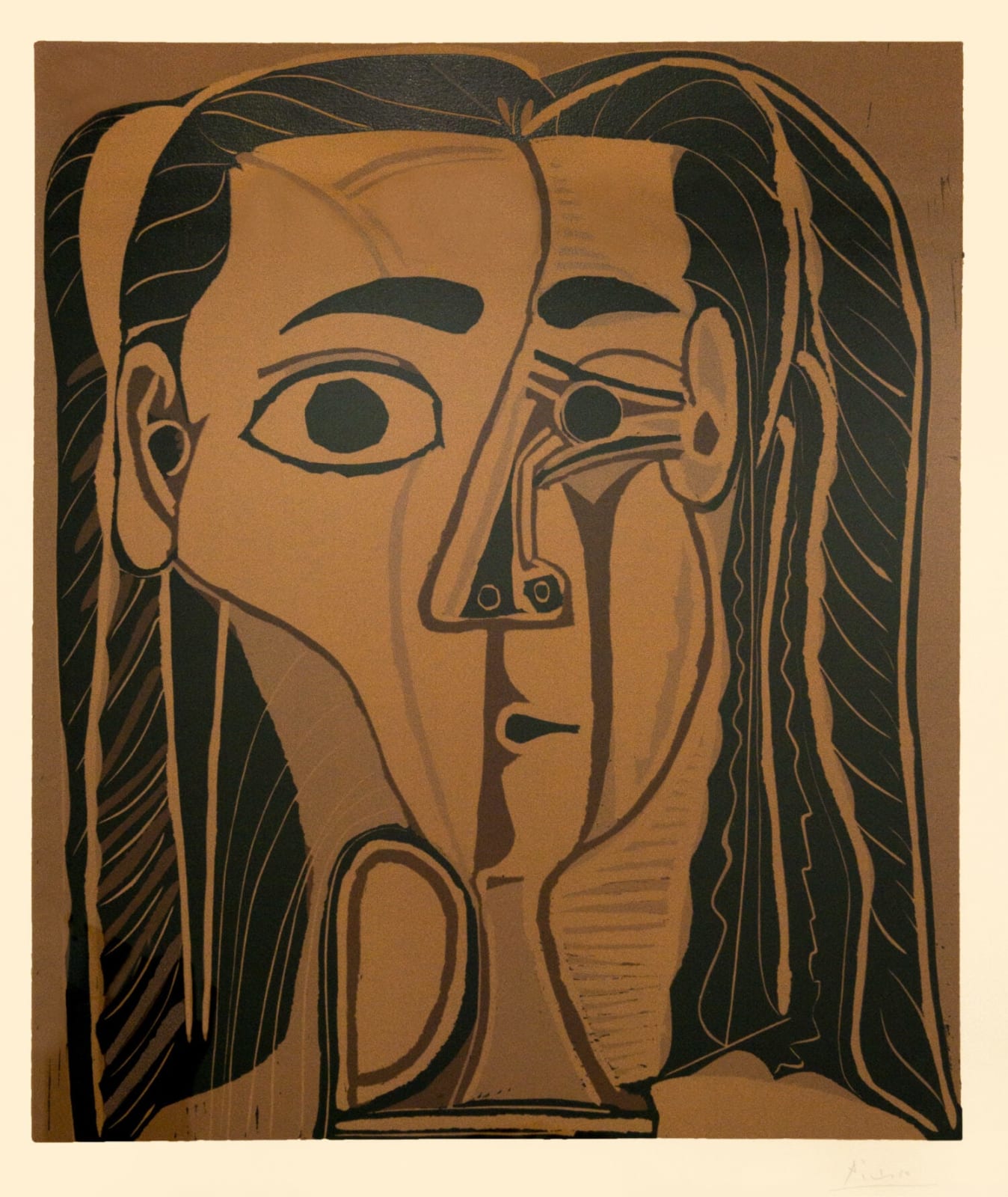 Pablo Picasso, Jacqueline au Bandeau de Face, 1962