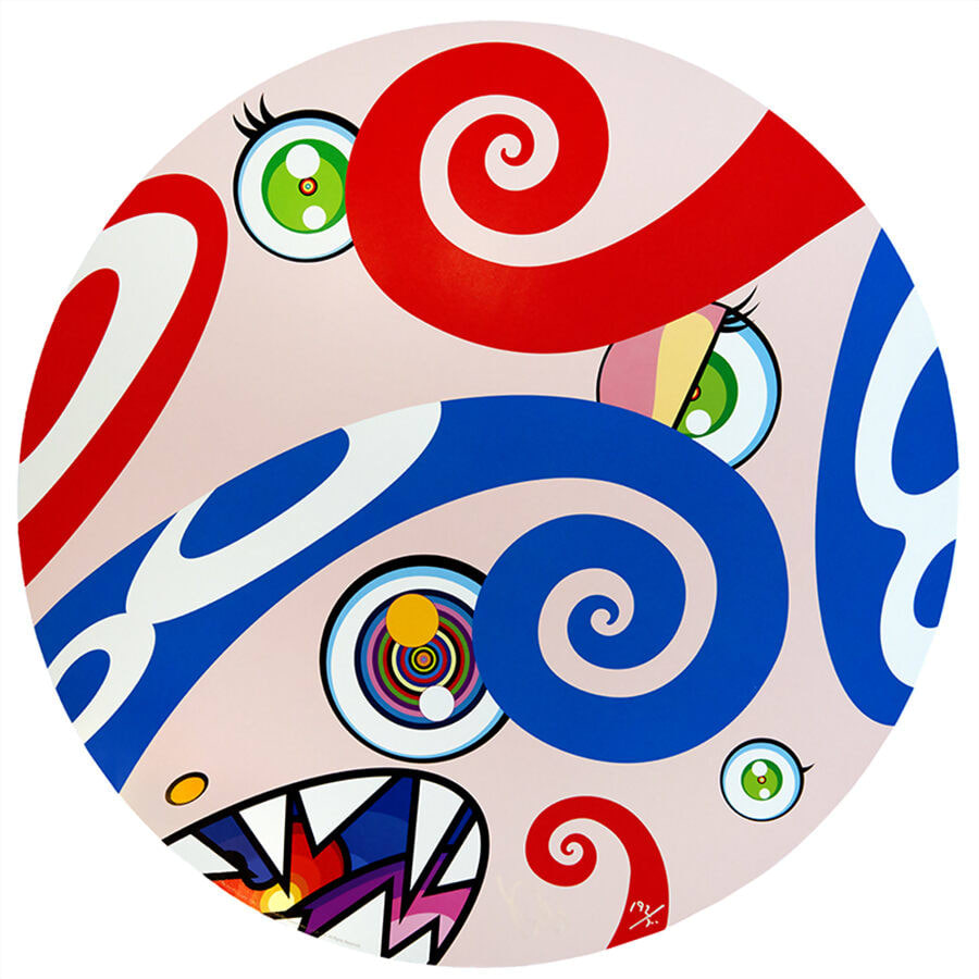 Takashi Murakami, One Plate, from We are the Jocular Clan, 2018