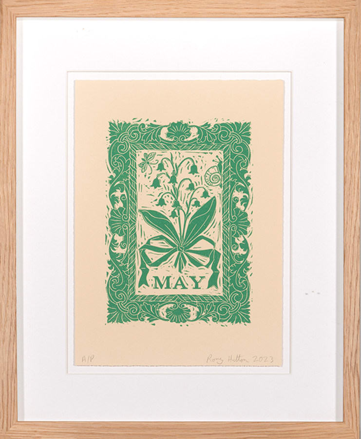 Rory Hutton, May, from Months of the Year, Green, 2023