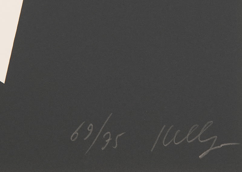 Ellsworth Kelly, Untitled, from The Geldzahler Portfolio, 1997