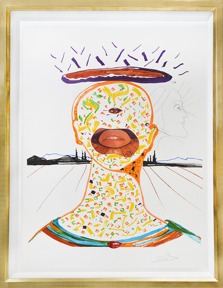 Salvador Dalí, Cyclopean Make-Up, 1975