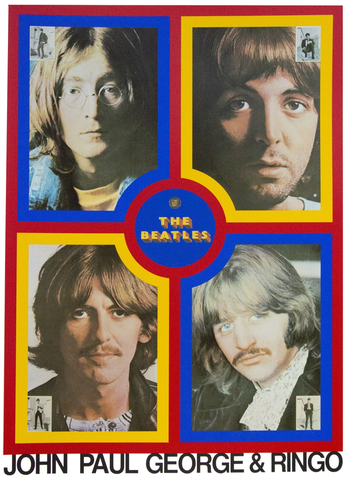 Peter Blake, T is for The Beatles, from Alphabet Series, 1991