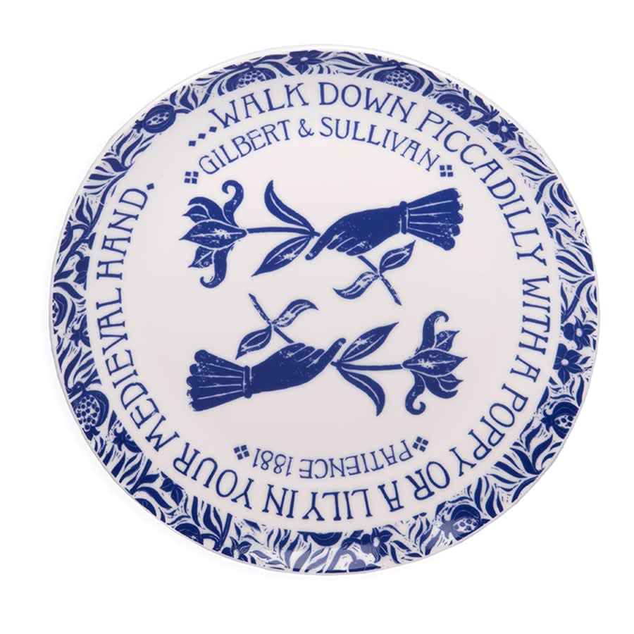 Rory Hutton, My Blue China (Two Porcelain Plates in Presentation Box), 2025