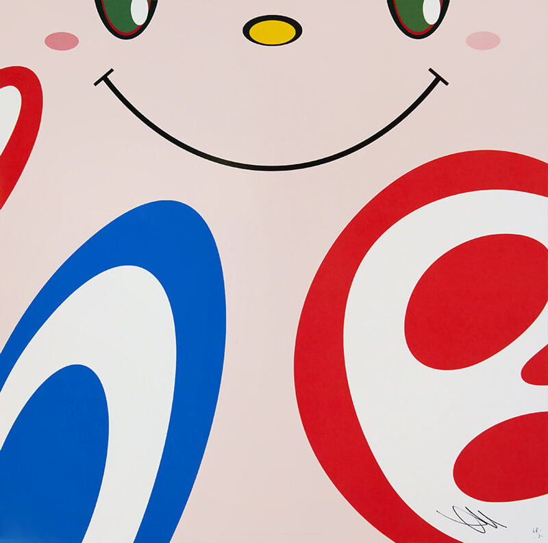 Takashi Murakami, One Plate, from We Are The Square Jocular Clan, 2018