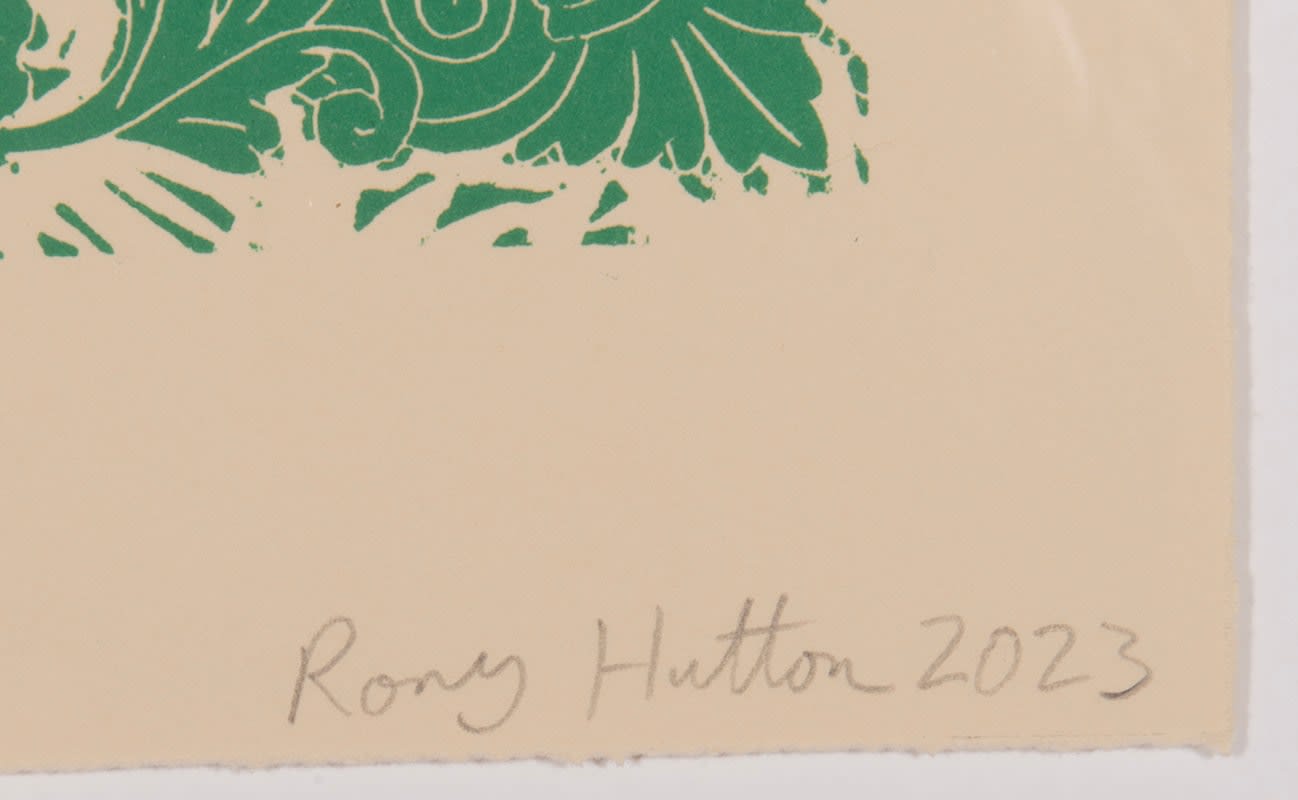 Rory Hutton, Months of the Year, Green, 2023