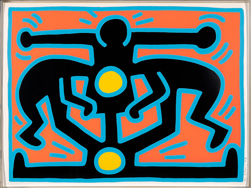 Keith Haring, Growing #2, 1988