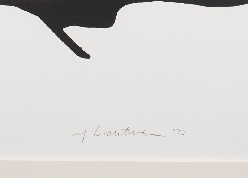 Roy Lichtenstein, Bull I, from the Bull Profile Series, 1973