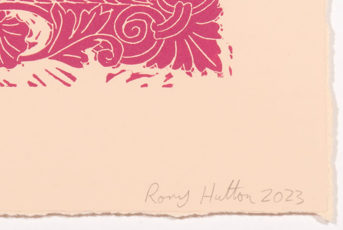 Rory Hutton, Months of the Year, Pink, 2023