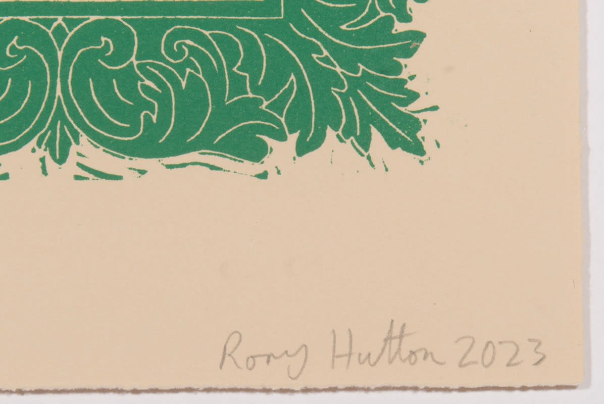 Rory Hutton, Months of the Year, Green, 2023