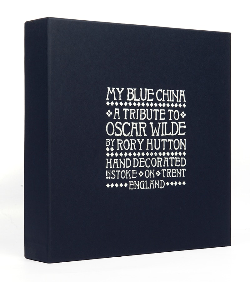 Rory Hutton, My Blue China (Two Porcelain Plates in Presentation Box), 2025