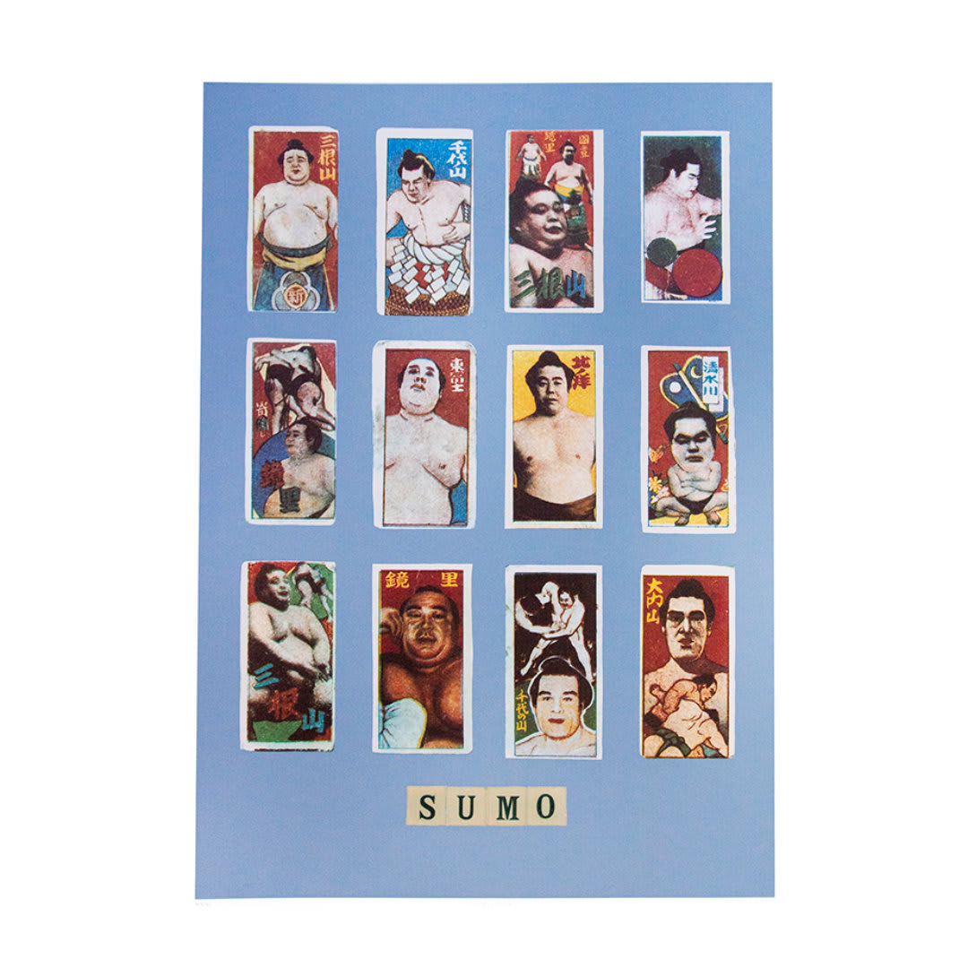 Peter Blake, S is for Sumo, from Alphabet Series, 1991