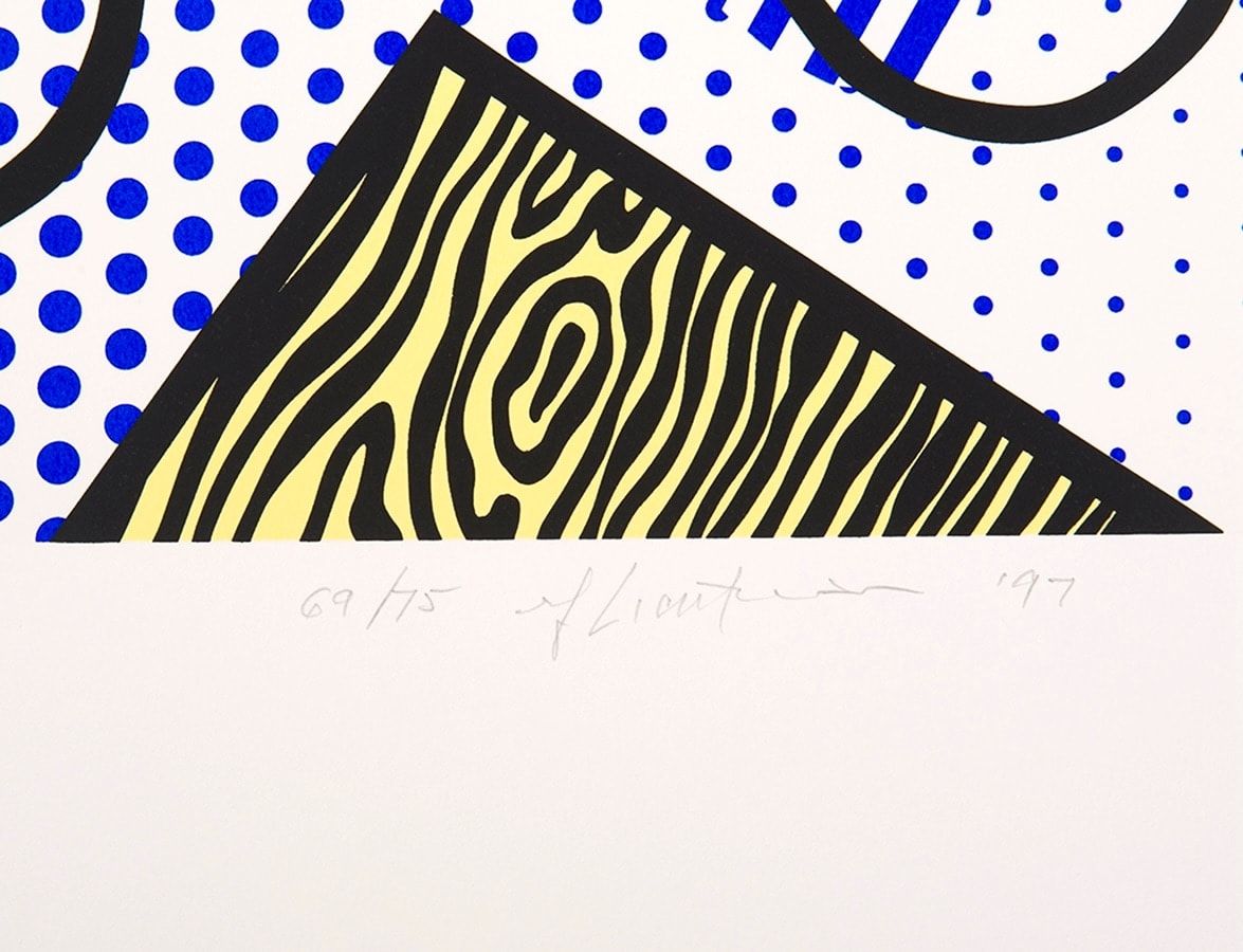 Roy Lichtenstein, Still Life, from The Geldzahler Portfolio, 1997