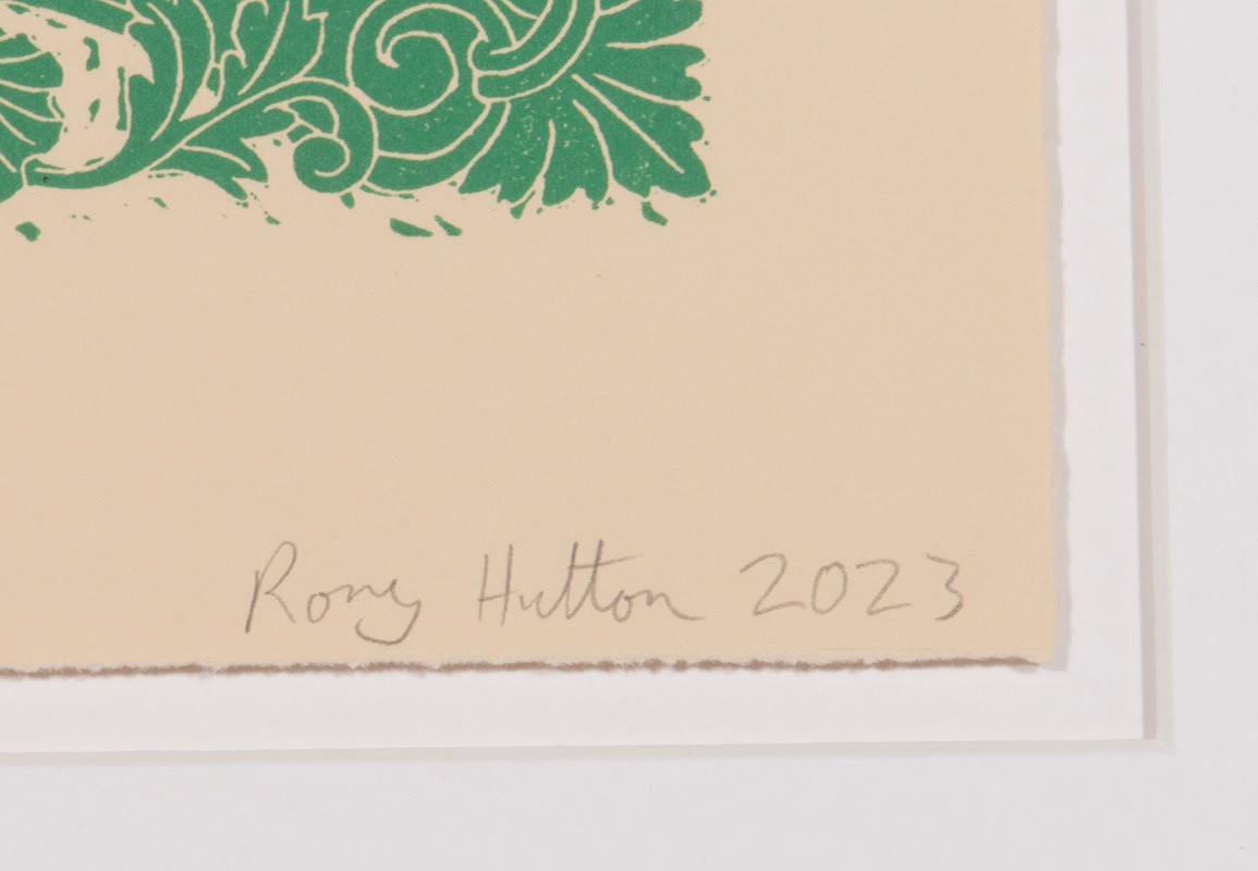 Rory Hutton, Months of the Year, Green, 2023