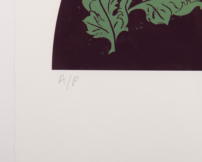 Rory Hutton, Chrysanthemum Bouquet Fan Leaf (Giclée), 2025