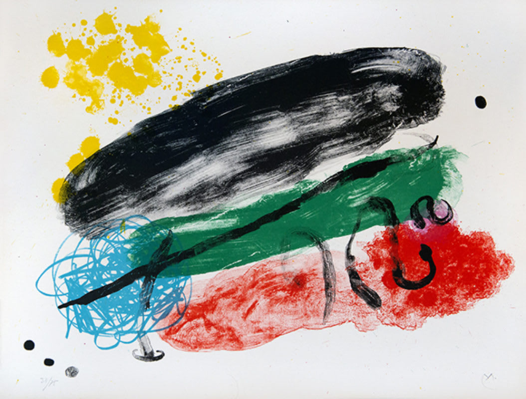 Joan Miró, Plate XVI, from Album 19, 1961