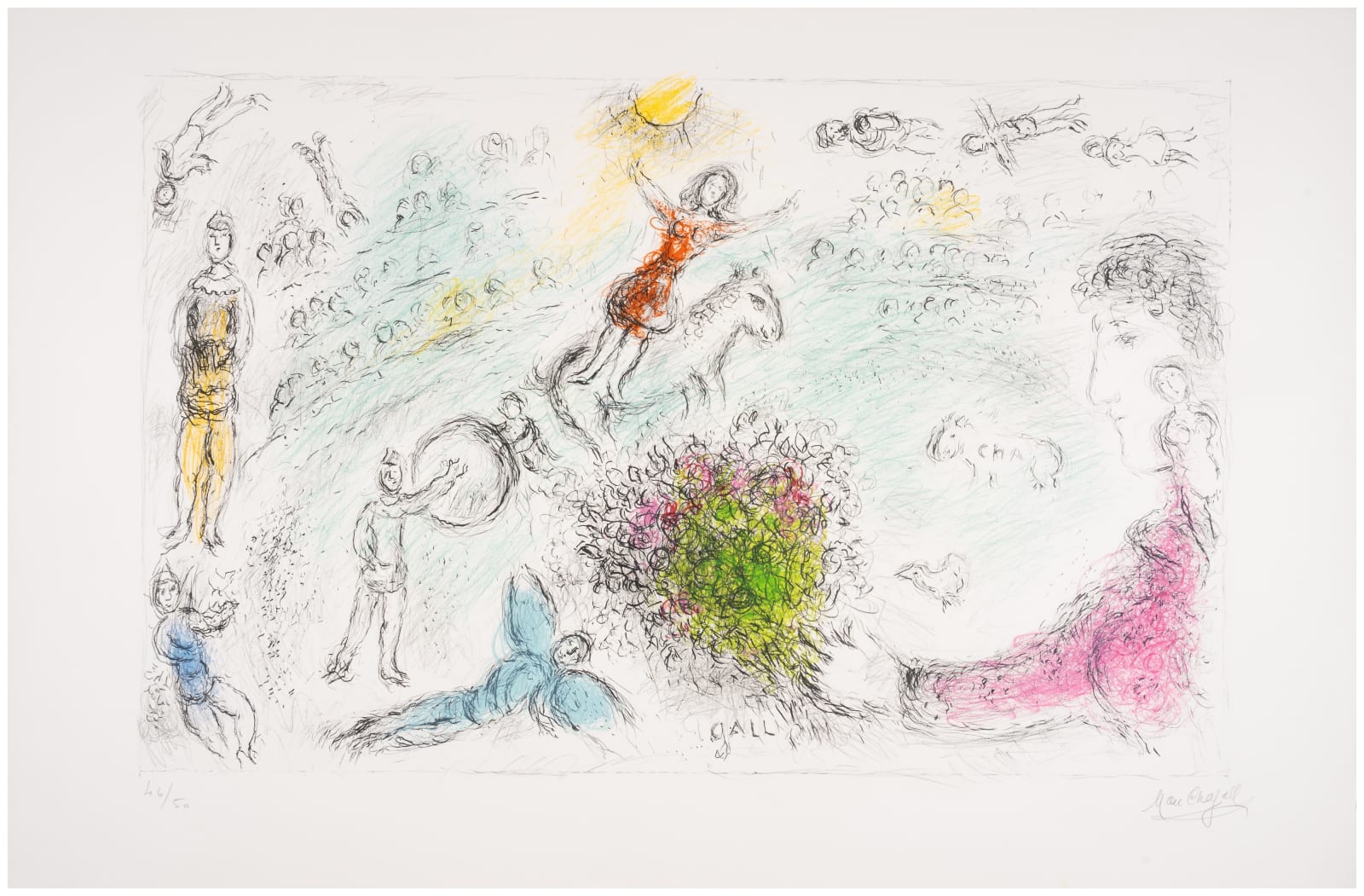Marc Chagall, L'Ame du Cirque, 1980