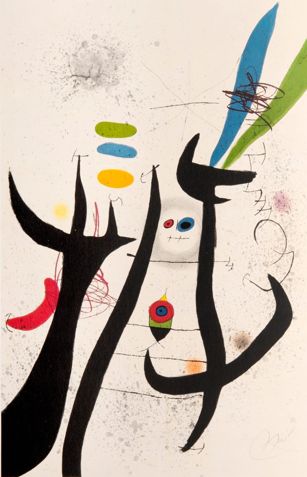 Joan Miró, La Femme Arborescente, 1974