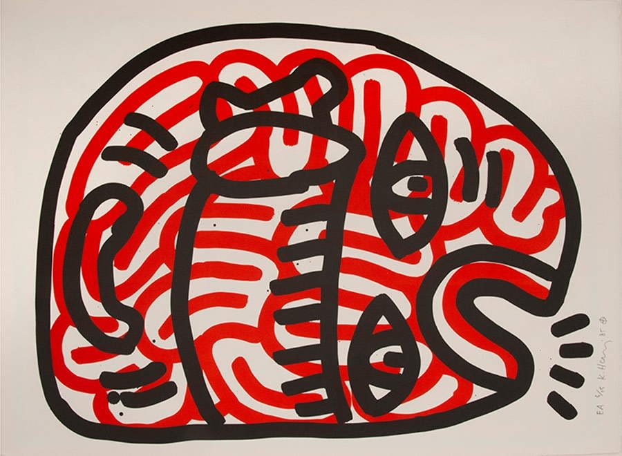 Keith Haring, Ludo, 1985