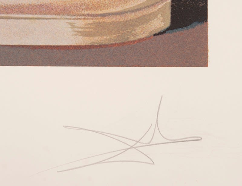Salvador Dalí, Les Panaches Panachés, from Les Diners de Gala, 1971