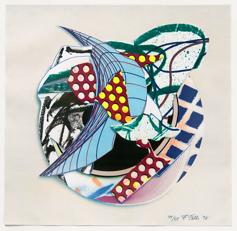 Frank Stella, Orofena, from Imaginary Places III, 1998