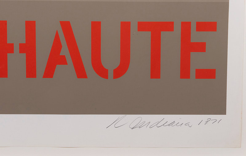 Robert Indiana, The Decade Portfolio, 1971