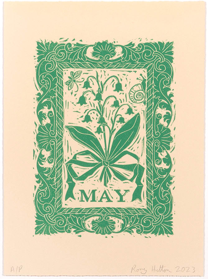 Rory Hutton, May, from Months of the Year, Green, 2023