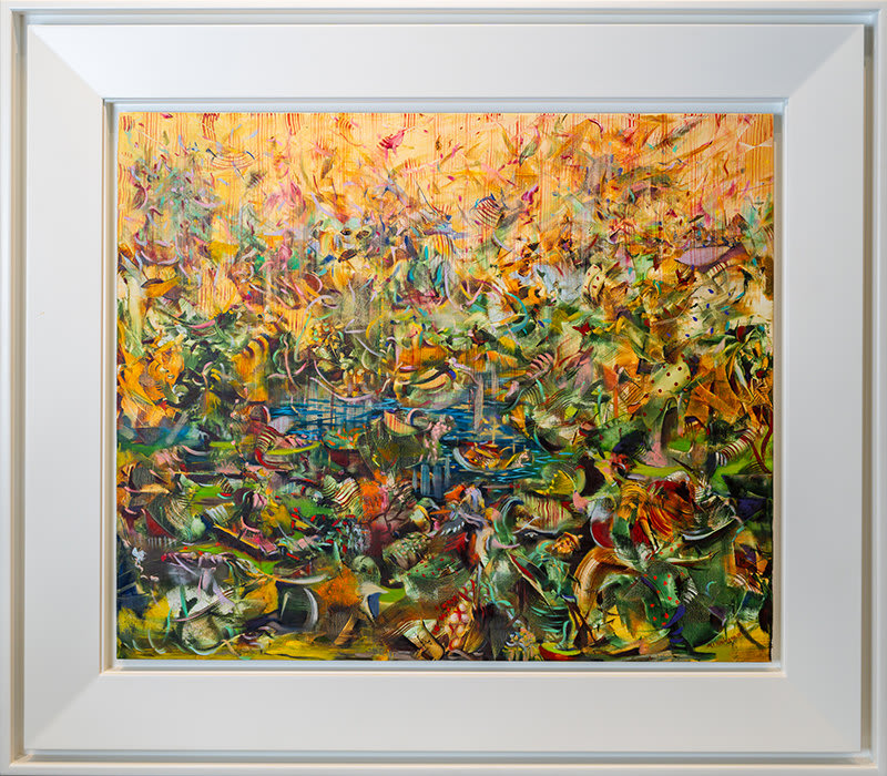 Ali Banisadr, Divine Wind , 2012