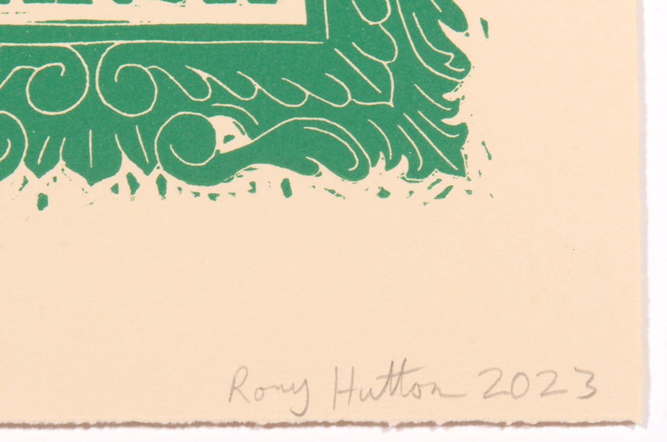Rory Hutton, Months of the Year, Green, 2023