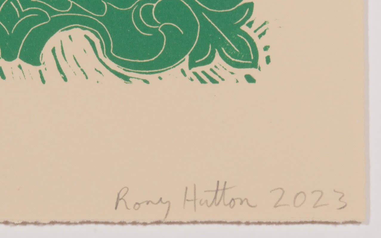 Rory Hutton, Months of the Year, Green, 2023