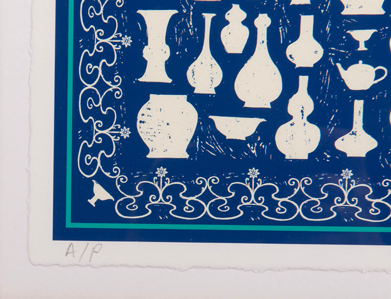 Rory Hutton, My Blue China (Giclée), 2025