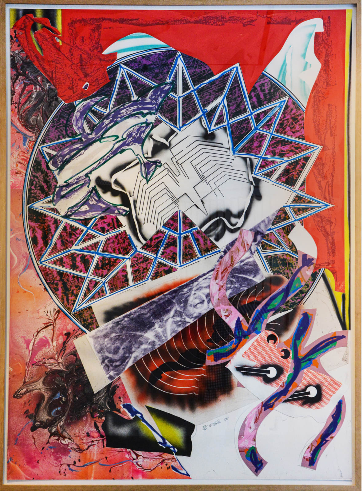 Frank Stella, The Waves: Squid, 1989
