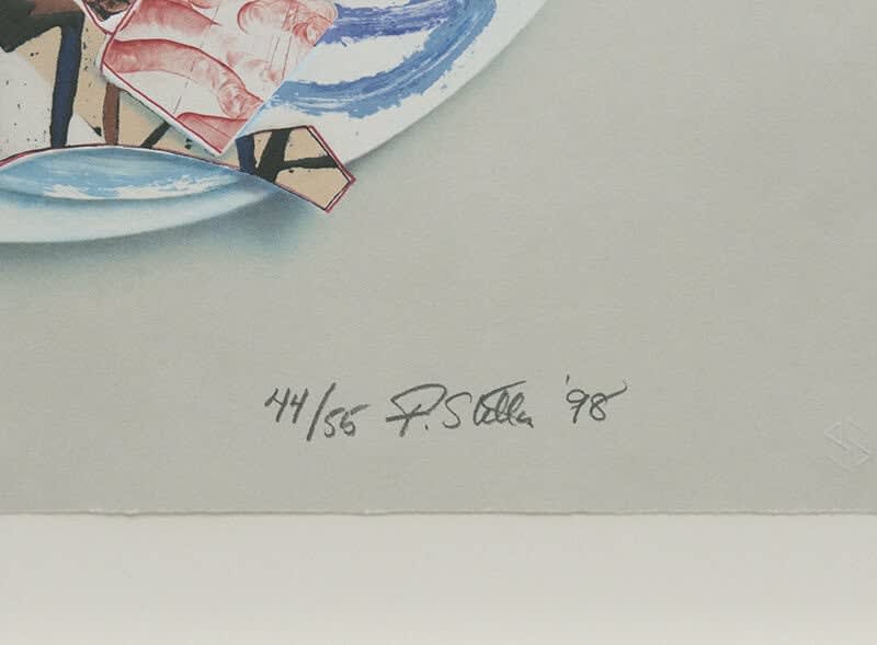 Frank Stella, Iffish, from Imaginary Places III, 1998