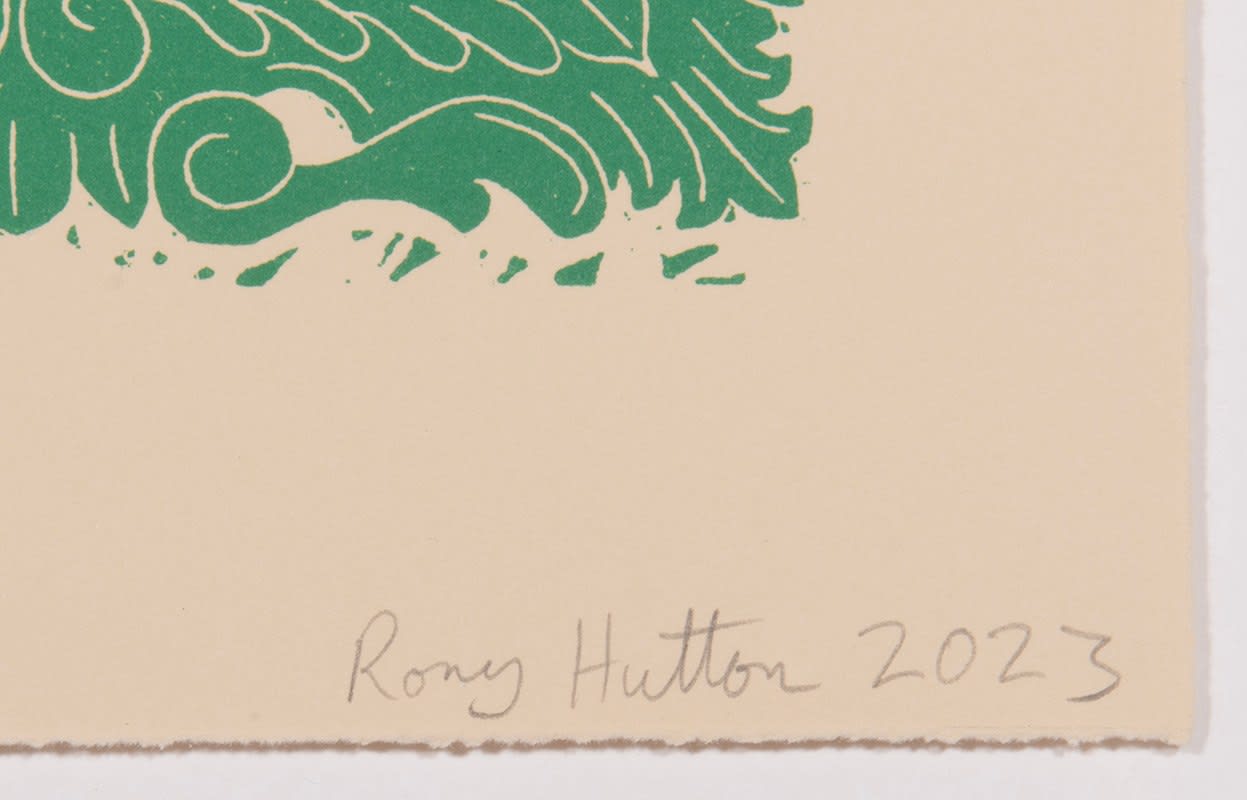 Rory Hutton, Months of the Year, Green, 2023