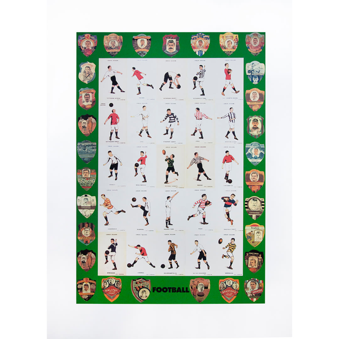 Peter Blake, F is for Football, from Alphabet Series, 1991