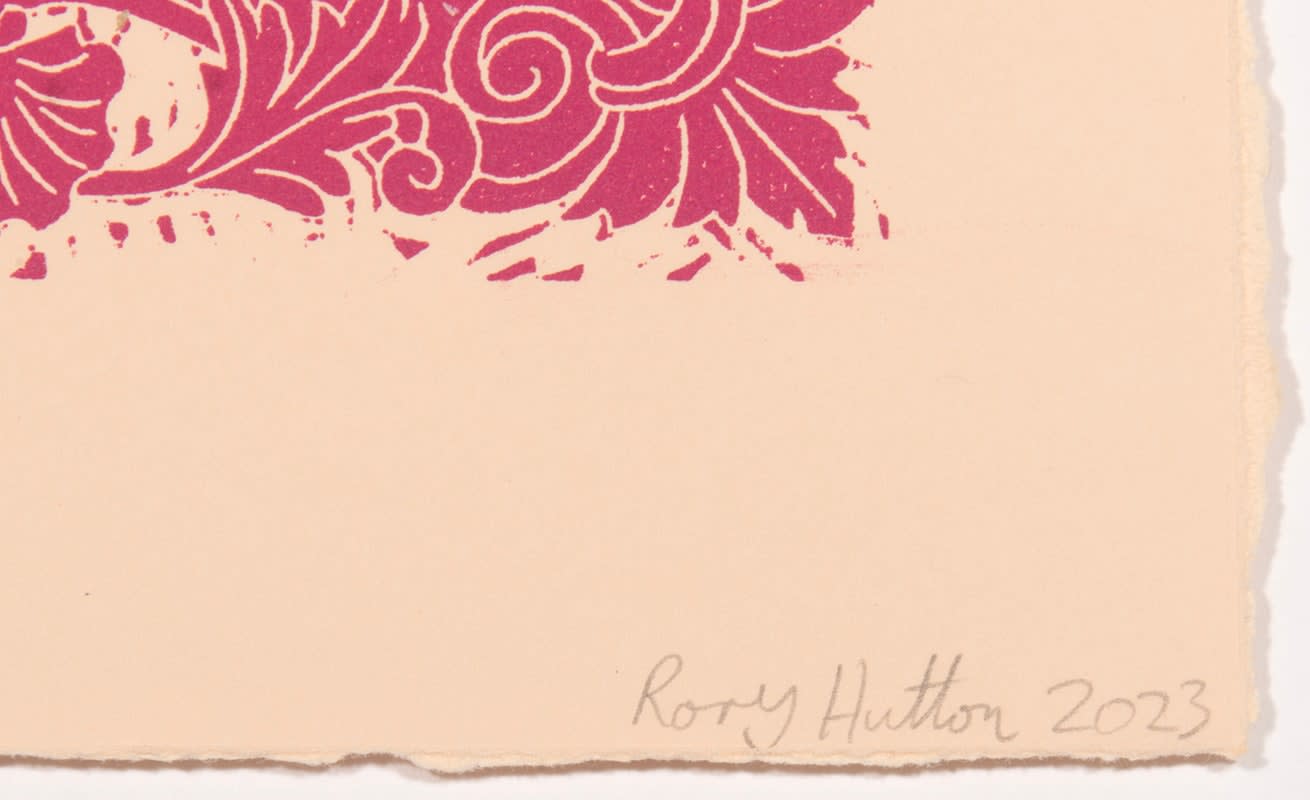 Rory Hutton, Months of the Year, Pink, 2023