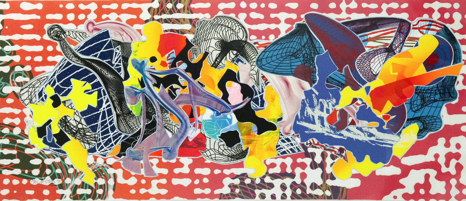 Frank Stella, Libertinia, from Imaginary Places, 1995