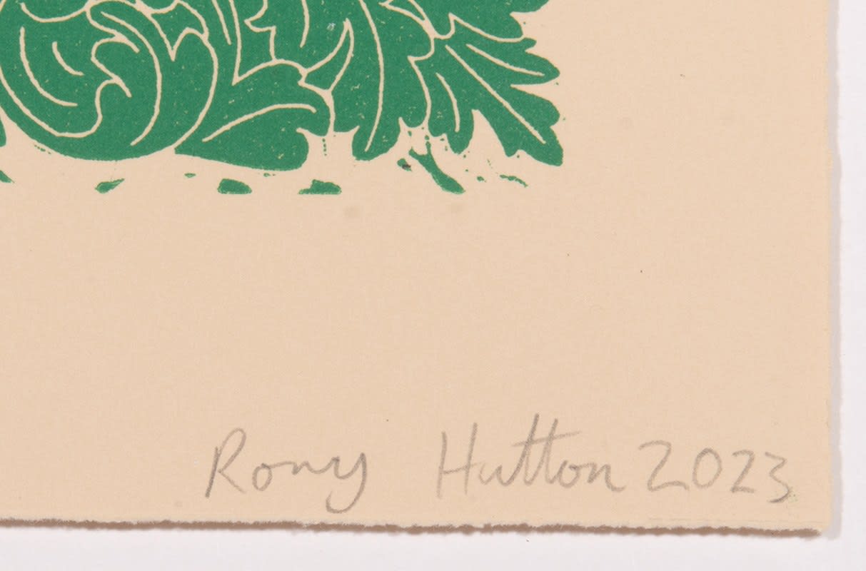 Rory Hutton, Months of the Year, Green, 2023